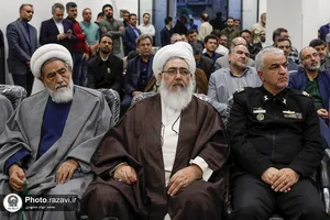 افتتاح پروژه ساماندهی نمای میدان قبله حرم مطهر رضوی-1