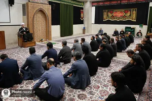 مراسم عزاداری دهه اول محرم در ساختمان ثامن