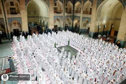 جشن تکلیف دختران کارکنان آستان قدس رضوی در حرم مطهر برگزار شد