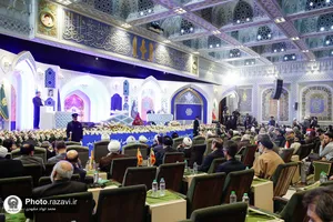 آیین افتتاحیه چهل&zwnj;ویکمین دوره مسابقات بین&zwnj;المللی قرآن در حرم رضوی