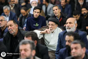 مجلس ترحیم مرحوم سیدجعفر ماهرخسار در حرم مطهر رضوی