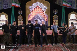عزاداری سنتی شب هشتم محرم در &laquo;حسینیه حرم&raquo;