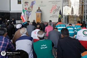 گردهمایی موکب&zwnj;داران اربعین در حرم مطهر