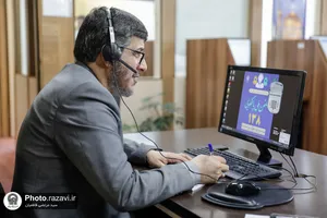 حضور رئیس سازمان علمی و فرهنگی آستان قدس رضوی در سامانه تلفنی 138