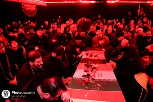 عزاداری ایام فاطمیه در مؤسسه جوانان آستان قدس رضوی-2
