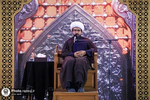 عزاداری سنتی شب ششم محرم در &laquo;حسینیه حرم&raquo;