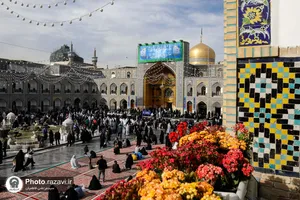 آماده سازی حرم مطهر رضوی در آستانه میلاد جوادالائمه علیه&zwnj;السلام