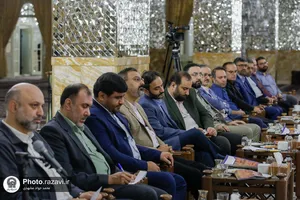 دیدار داوران چهارمین جشنواره بین&zwnj;المللی رسانه&zwnj;ای امام رضا علیه&zwnj;السلام با تولیت آستان قدس رضوی
