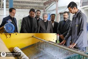 بهره&zwnj;برداری از تجهیزات جدید قالیشویی شرکت فرش آستان قدس رضوی