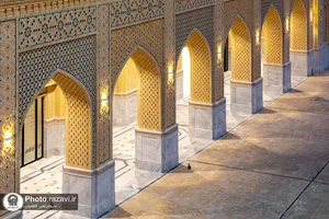 پروژه ساماندهی نمای میدان قبله حرم مطهر رضوی