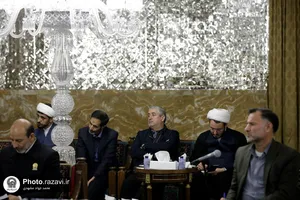دیدار اعضای دبیرخانه شورای امر به معروف و نهی از منکر حرم با تولیت آستان قدس رضوی