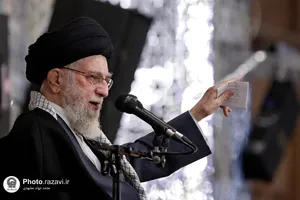 سخنرانی نوروزی رهبر معظم انقلاب در حرم مطهر رضوی