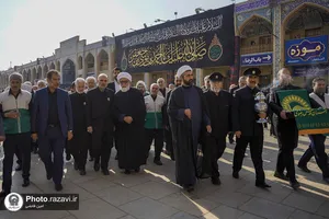 مراسم سالروز شهادت حضرت احمد بن موسی الکاظم در شیراز