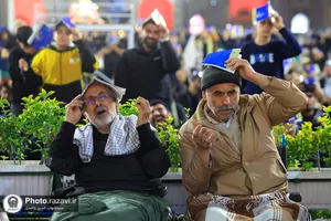 مراسم احیا شب نوزدهم ماه مبارک رمضان در حرم مطهر رضوی-1