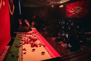 مراسم شام غریبان امام حسین علیه‌السلام در دانشگاه امام رضا علیه‌السلام