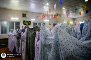 حضور خدام در کمپ ترک اعتیاد بانوان