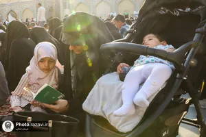 قرائت دعای عرفه در حرم مطهر رضوی-2