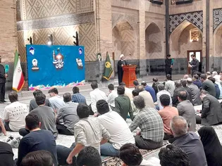 حرم رضوی میزبان ۲۰۰ نخبه کنکور و مدال‌آور المپیاد‌های جهانی شد