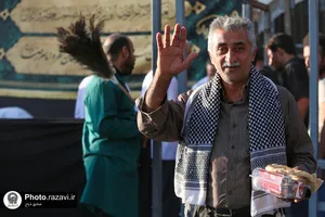 زائران حرم امامین عسکریین مهمان سفره امام رضا علیه&zwnj;السلام-2