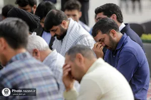غبارروبی مزار شهید گمنام زائرشهر رضوی