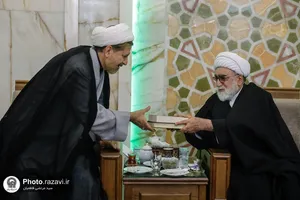 دیدار اعضای شورای قضایی استان با تولیت آستان قدس رضوی