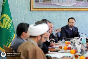 دیدار سرپرست شهرداری مشهد با قائم مقام تولیت آستان قدس رضوی