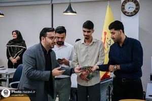 حضور رئیس سازمان علمی و فرهنگی آستان قدس رضوی در دفتر رسانه&zwnj;های استان خراسان رضوی