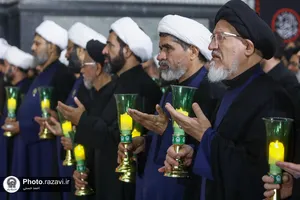 آیین خطبه&zwnj;خوانی شب شهادت امام رضا علیه&zwnj;السلام در حرم مطهر رضوی-2