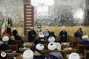 دیدار طلاب فعال فضای مجازی با تولیت آستان قدس رضوی