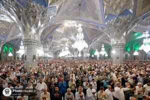 اقامه نماز عید سعید قربان در حرم مطهر رضوی-2