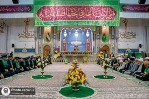 آیین خطبه&zwnj;خوانی خادمان حرم مطهر حضرت معصومه سلام الله علیها