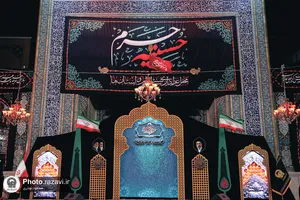 پشت&zwnj;صحنه برگزاری مراسم عزاداری سنتی &laquo;حسینیه حرم&raquo;