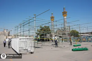 آماده سازی مواکب خدمت رسانی به زائران دهه آخر صفر در مشهد -2