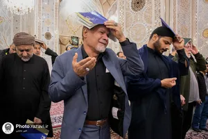 احیا شب نوزدهم ماه مبارک رمضان ویژه زائران عرب زبان در حرم مطهر رضوی