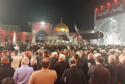 طنین «سه‌ضرب» در صحن قدس حرم رضوی
