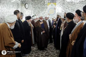 نشست ائمه جماعات حرم مطهر و مساجد منتخب مشهد با تولیت آستان قدس رضوی