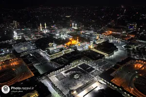 شکوه عزای حسینی در حرم مطهر رضوی