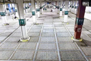 اسکان ۱۵ هزار زائر دهه آخر صفر در پارکینگ‌های ۱ و ۳ حرم مطهر