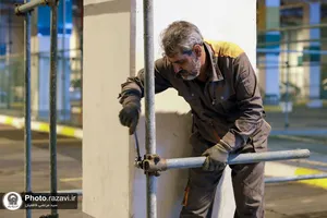 تجهیز پارکینگ&zwnj;های حرم مطهر جهت اسکان زائرین دهه آخر صفر