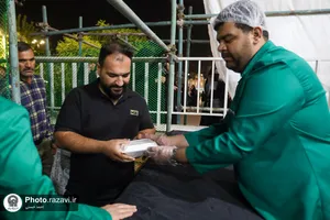 موکب کفشداران افتخاری امام رضا علیه&zwnj;السلام در دهه آخر صفر