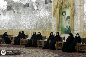 دیدار جمعی از پرسنل خواهران انتظامات حرم با تولیت آستان قدس رضوی