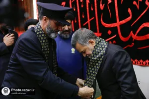تشرف کاروان سفیران امام رئوف علیه&zwnj;السلام به حرم امیرالمؤمنین علیه&zwnj;السلام
