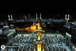 حرم مطهر رضوی در دهه کرامت - 3