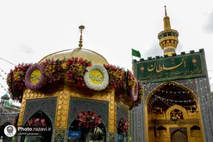 حال و هوای حرم مطهر رضوی در آستانه ولادت امام رضا علیه&zwnj;السلام