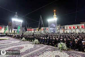 آئین شام غریبان شهادت امام رضا(ع) در حرم مطهر رضوی