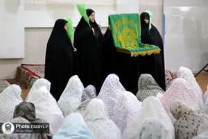حضور خدام در کمپ ترک اعتیاد بانوان