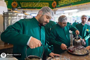 تشرف جمعی از عوامل رسانه ملی به حرم مطهر رضوی
