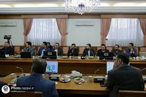 نشست صمیمی مدیران با قائم مقام تولیت آستان قدس رضوی