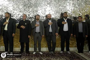 دیدار مداحان، شاعران و هیئات مذهبی با تولیت آستان قدس رضوی
