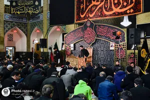 محفل عزاداری فاطمیه در &laquo;حسینیه حرم&raquo; - 4